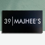 Metal Nameplate Stainless Steel Nameplate Durable Nameplate Waterproof Nameplate Trendy Nameplate Decorative Nameplate