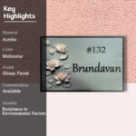 Brundavan Acrylic Uv Printed Nameplate 3