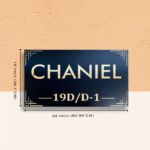 Decorative Nameplate Metal Nameplate Stainless-steel Nameplate Stainless-Steel Nameplate Designs Durable Nameplate Metal Nameplate for Home Professional Nameplate