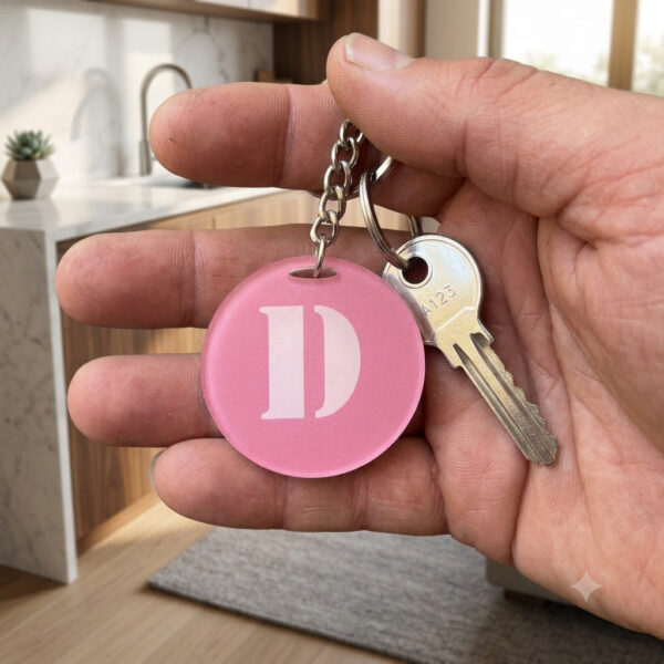 Customized Colorful Key Chain With Name Letter 5