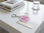 Customized Colorful Key Chain With Name Letter 6