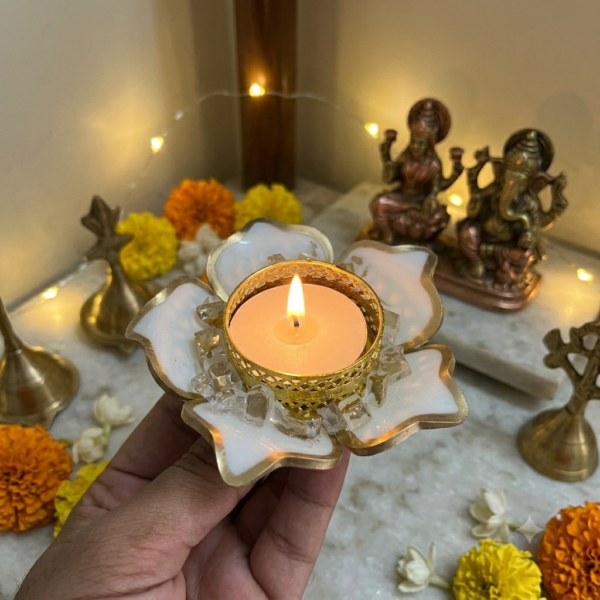 Divine Tealight Candle Holder for Diwali