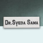 Doctor s Durable Desk Nameplate in Marble 1