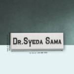 Doctor s Durable Desk Nameplate in Marble 2