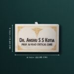 Doctor’s Professional Designation White Marble Desk Nameplate 2