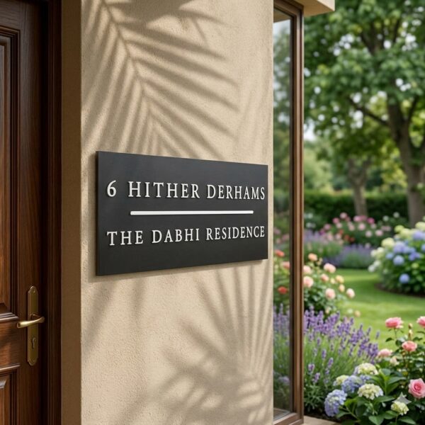 Metal Nameplate Stainless Steel Nameplate Durable Nameplate Waterproof Nameplate Trendy Nameplate Decorative Nameplate