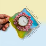 Festive Decor Multicolor Tealight Holder 2