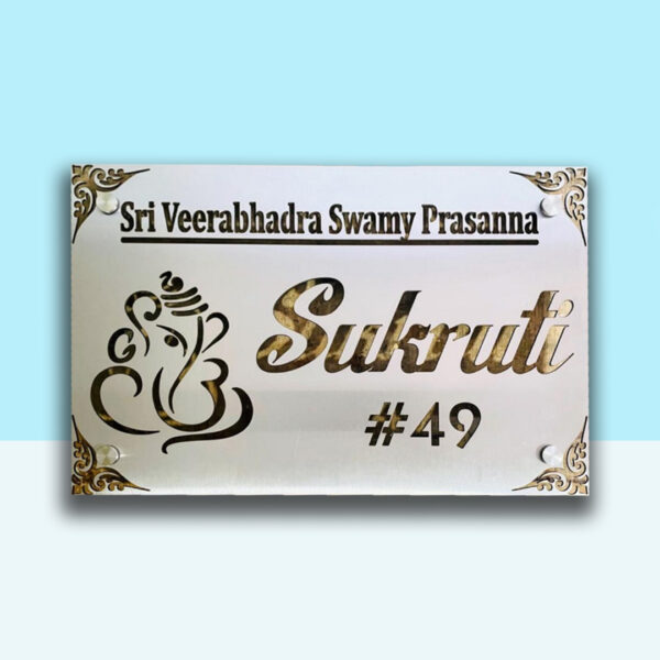 Metal Nameplate Stainless Steel Nameplate Durable Nameplate Waterproof Nameplate Trendy Nameplate Decorative Nameplate