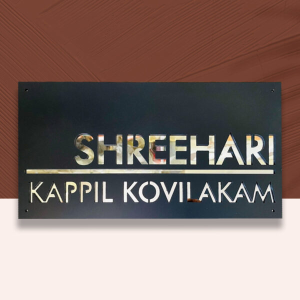 Decorative Nameplate Metal Nameplate Stainless-steel Nameplate Stainless-Steel Nameplate Designs Durable Nameplate Metal Nameplate for Home Professional Nameplate
