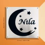 Kids Room Nameplate in Stainless Steel 2