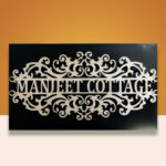 Decorative Nameplate Metal Nameplate Stainless-steel Nameplate Stainless-Steel Nameplate Designs Durable Nameplate Metal Nameplate for Home Professional Nameplate