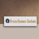 Office Employee Designation Desk Nameplate 1