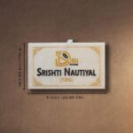Professional Designation White Marble Desk Nameplate 2