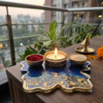 Resin Pooja Platter Resin Platter Festive Platter Diwali Pooja Paltter Pooja Platter Rakhi Platter