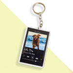 Set of 4 Music Plaque Keychain Personalized Key chains 4