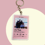 Spotify Theme Family Love Key Chain 2