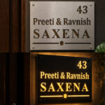 Stainless Steel 304 LED House Nameplate 2