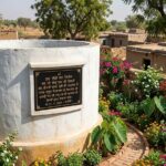 Water Tank Black Granite Nameplate