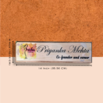 Wooden Desk Nameplate 2
