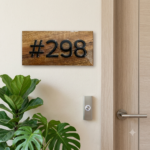 Wood Nameplate Wooden Nameplate Premium Nameplates Trendy Nameplates Customized Wooden Nameplates Customized Wooden Nameplate for Home Nameplate For Home